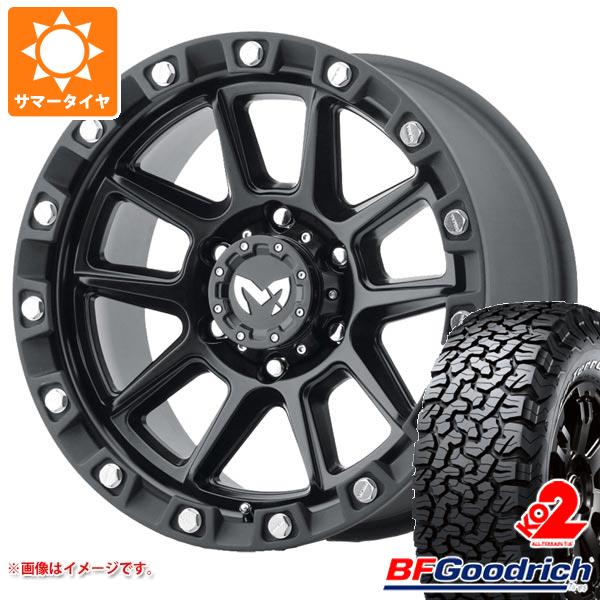 FJクルーザー 10系用 サマータイヤ BFグッドリッチ オールテレーンT/A KO2 LT285/70R17 116/113S ブラックレター MKW M205 8.5 17 :m205bk 36031 t801005yt:タイヤ1番