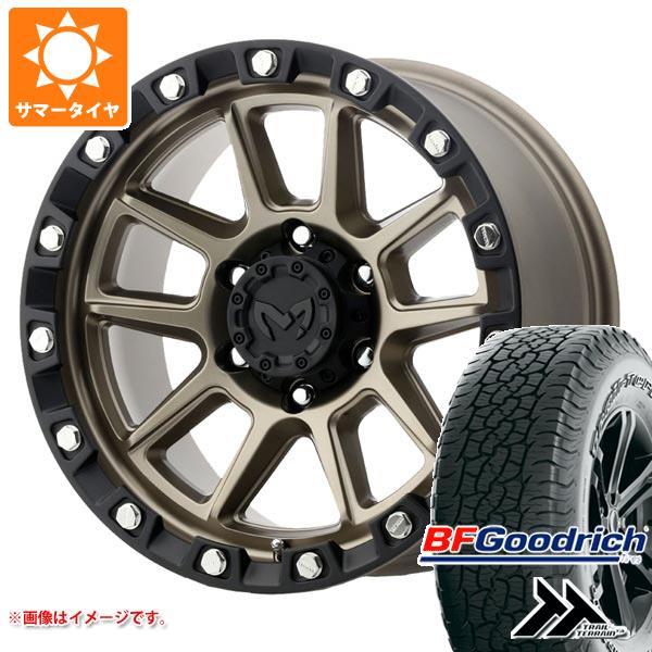トヨタ ハイラックス 120系用 サマータイヤ BFグッドリッチ トレールテレーンT/A 265/65R17 112T アウトラインホワイトレター MKW M205 8.5-17