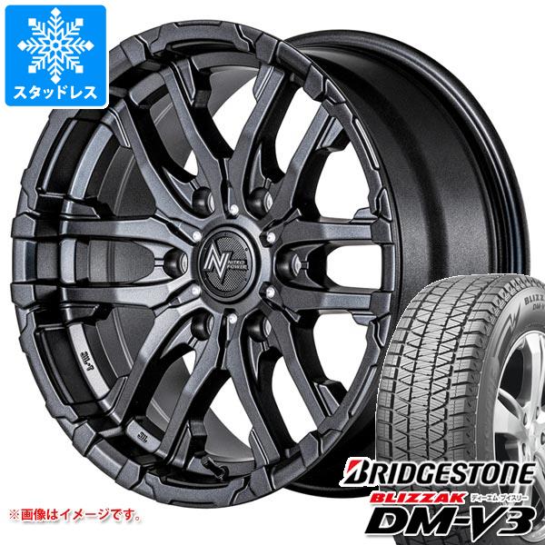 5本セット トヨタ FJクルーザー 10系用 スタッドレス ブリヂストン ブリザック DM-V3 265/70R17 115Q ナイトロパワー M26 クロスファング