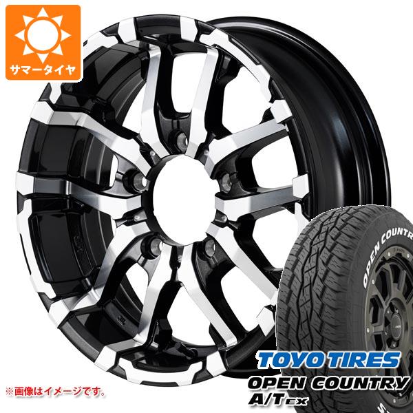 5本セット ジムニーシエラ JB74W用 サマータイヤ トーヨー オープンカントリー A/T EX 215/70R16 100H ホワイトレター M26 クロスファング 6.0 16 :m26bms 36841 s86770zk 5:タイヤ1番