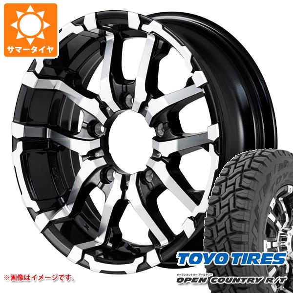 5本セット ジムニー JB64W用 サマータイヤ トーヨー オープンカントリー R/T 215/70R16 100Q ブラックレター ナイトロパワー M26 クロスファング 5.5 16 :m26bmj 32618 s86768zk 5:タイヤ1番