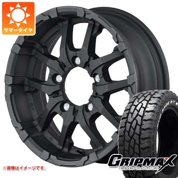 ジムニー JB64W用 サマータイヤ グリップマックス マッドレイジ R/T MAX LT215/70R16 100/97R ホワイトレター ナイトロパワー M26 クロスファング 5.5 16 :m26czbj 36503 s86768zk:タイヤ1番