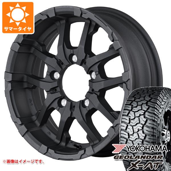 5本セット ジムニー JB64W用 2026年製 サマータイヤ ヨコハマ ジオランダー X-AT G016 LT215/70R16 100/97Q BL ナイトロパワー M26 クロスファング 5.5-16