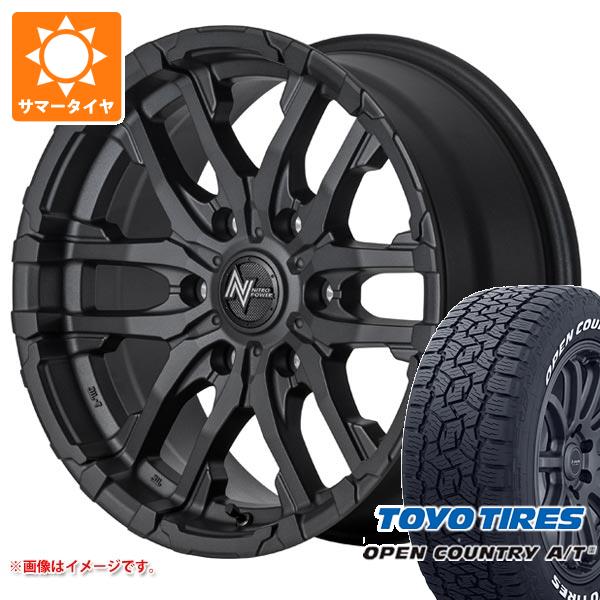 5本セット FJクルーザー 10系用 サマータイヤ トーヨー オープンカントリー A/T3 265/70R17 115T ホワイトレター ナイトロパワー M26 クロスファング 8.0 17 :m26zb6 41270 t801004yt 5:タイヤ1番