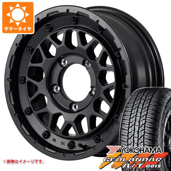 ジムニーシエラ JB74W用 サマータイヤ ヨコハマ ジオランダー A/T G015 P235/70R16 104T アウトラインホワイトレター ナイトロパワー M29 スティンガー 6.0 16 :m29bbs 26661 s861007zk:タイヤ1番