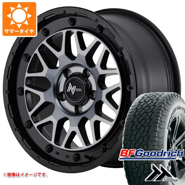 T32エクストレイル用 サマータイヤ BFグッドリッチ トレールテレーンT/A 245/65R17 111T XL アウトラインホワイトレター M29 スティンガー 7.0 17 :m29sb5 38065 n84978sn:タイヤ1番