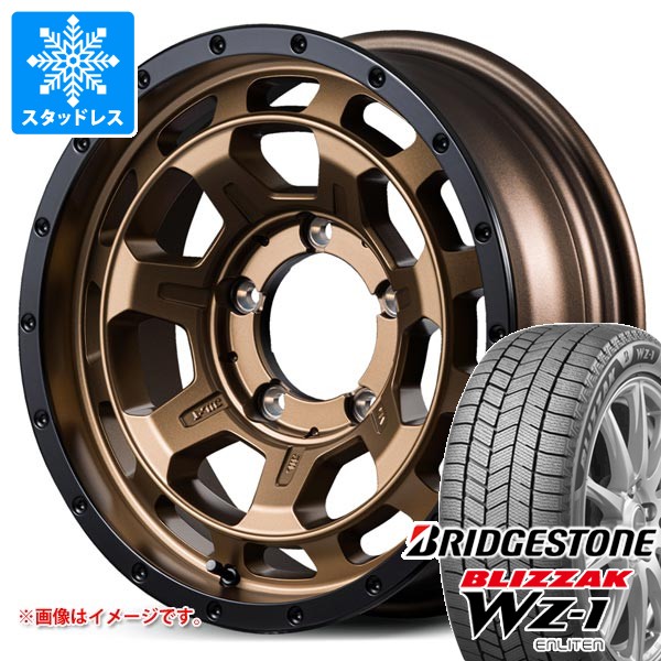 スズキ ジムニーノマド JC74W用 スタッドレス ブリヂストン ブリザック WZ-1 215/70R16 100Q ナイトロパワー M7 ファランクス