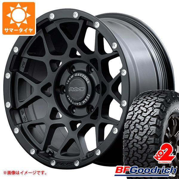 ランドクルーザー300用 サマータイヤ BFグッドリッチ オールテレーンT/A KO2 LT275/55R20 115/112S ブラックレター レイズ デイトナ M8 9.0 20 :m83 26776 t801049yt:タイヤ1番