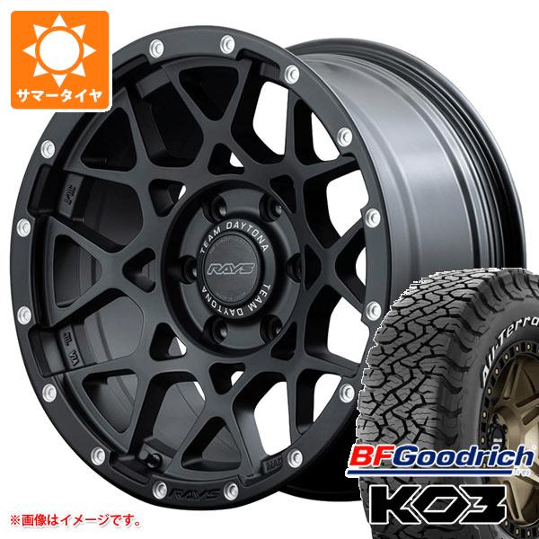 サマータイヤ 285/70R17 121/118S BFグッドリッチ オールテレーンT/A KO3 ホワイトレター レイズ デイトナ M8 8.5-17
