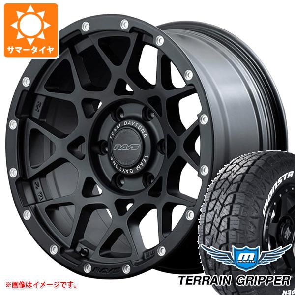 サマータイヤ 265/70R17 115T モンスタ テレーングリッパー ホワイトレター レイズ デイトナ M8 8.5-17