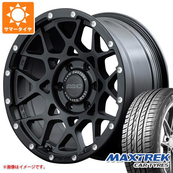 ランドクルーザー プラド 150系用 サマータイヤ マックストレック フォルティス T5 275/55R20 117V XL レイズ デイトナ M8 9.0 20 :m8150 30819 t80992yt:タイヤ1番