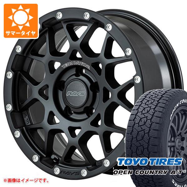 ジープ ラングラー JK/JL系用 サマータイヤ トーヨー オープンカントリー A/T3 LT285/70R17 116/113Q ホワイトレター レイズ デイトナ M8｜tire1ban