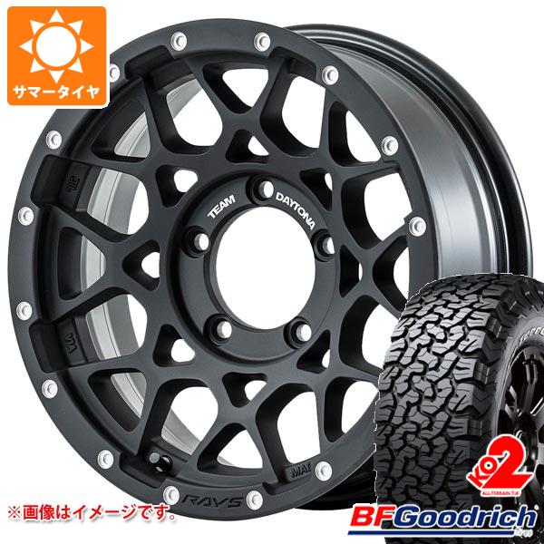 5本セット ジムニーシエラ JB74W用 サマータイヤ BFグッドリッチ オールテレーンT/A KO2 LT225/75R16 115/112S ホワイトレター レイズ デイトナ M8 6.0 16 :m8n2s 19592 s861005zk 5:タイヤ1番