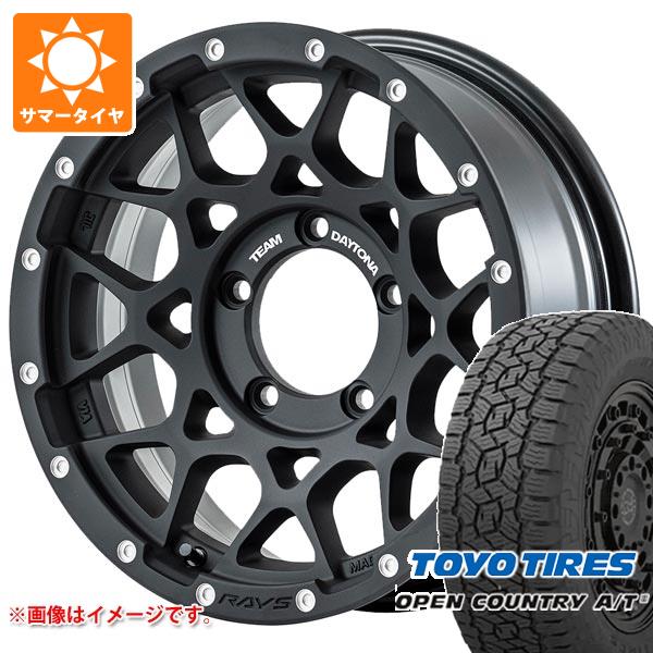 5本セット ジムニーシエラ JB74W用 サマータイヤ トーヨー オープンカントリー A/T3 215/70R16 100T レイズ デイトナ M8 6.0 16 :m8n2s 38817 s86770zk 5:タイヤ1番