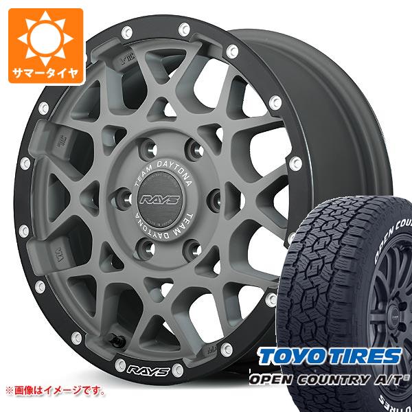 サマータイヤ 285/70R17 116/113Q トーヨー オープンカントリー A/T3 ホワイトレター レイズ デイトナ M8 xB エディション 8.5-17｜tire1ban