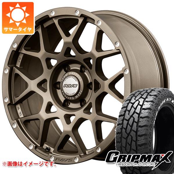 ハイエース 200系用 サマータイヤ グリップマックス マッドレイジ R/T MAX 215/65R16C 109/107Q ホワイトレター レイズ デイトナ M8 6.5 16 :m8z5h 36501 t80967yt:タイヤ1番