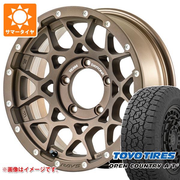 5本セット ジムニーシエラ JB74W用 サマータイヤ トーヨー オープンカントリー A/T3 215/70R16 100T レイズ デイトナ M8 6.0 16 :m8z5s 38817 s86770zk 5:タイヤ1番