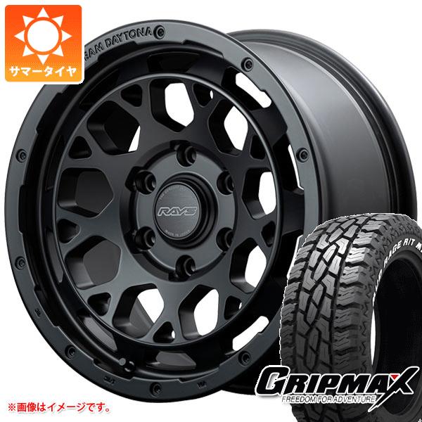 サマータイヤ 275/70R17 121/118Q グリップマックス マッドレイジ R/T MAX ホワイトレター レイズ デイトナ M9 8.0 17 :m9bp 36513:タイヤ1番