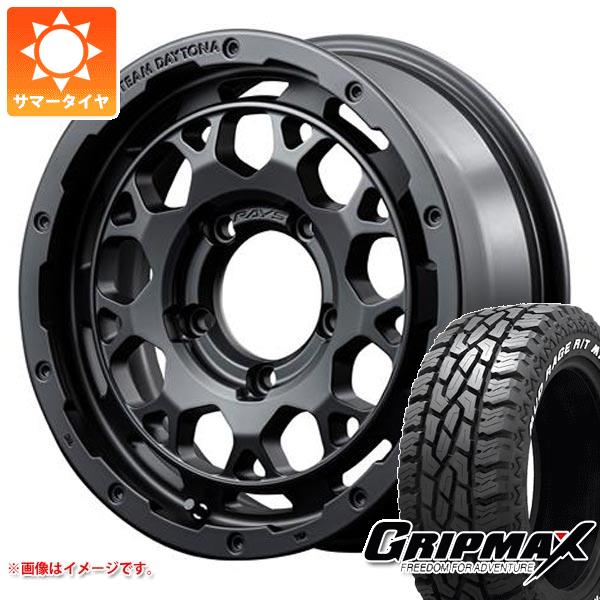 5本セット ジムニー用 サマータイヤ グリップマックス マッドレイジ R/T MAX 175/80R16 91S ホワイトレター レイズ デイトナ M9 5.5 16 :m9bj 36497 s86740zk 5:タイヤ1番