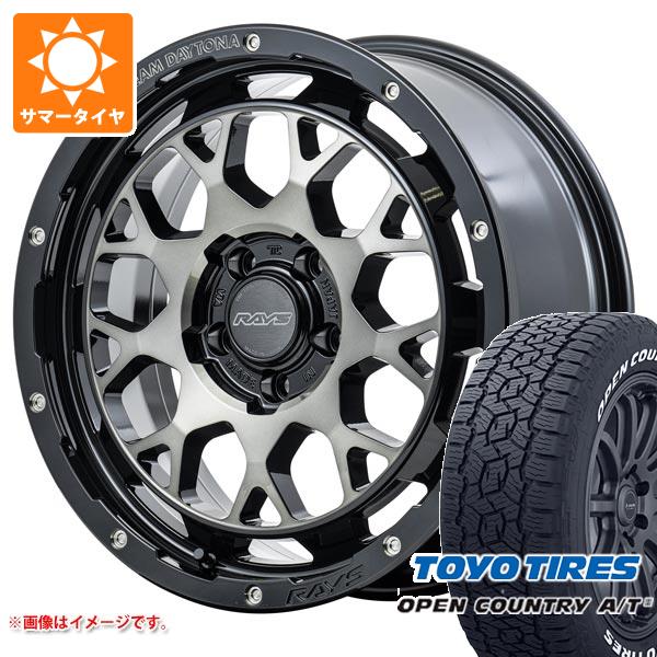 ジープ レネゲード BU系用 サマータイヤ トーヨー オープンカントリー A/T3 215/60R17C 109/107R ホワイトレター レイズ デイトナ M9+ :m9pber 41268 j27113p:タイヤ1番