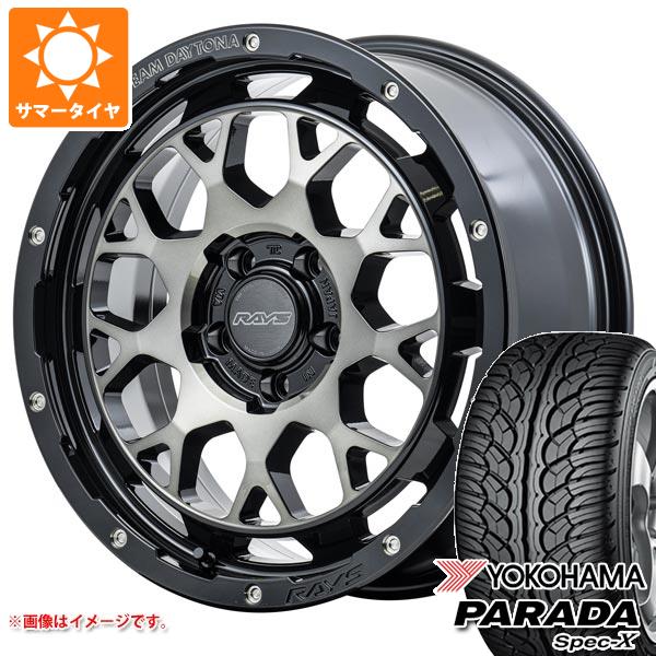 サマータイヤ 235/55R18 100V ヨコハマ パラダ スペック X PA02 レイズ デイトナ M9+ 7.5 18 :m9pbe5 4866:タイヤ1番