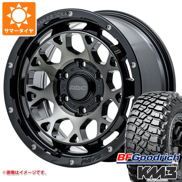 トヨタ ハイラックスサーフ215系用 サマータイヤ BFグッドリッチ マッドテレーンT/A KM3 LT265/65R17 120/117Q レイズ デイトナ M9+ 8.0-17
