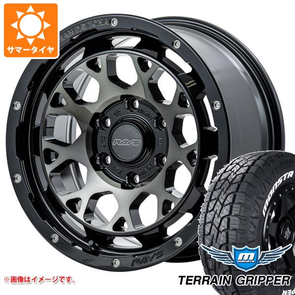 FJクルーザー 10系用 サマータイヤ モンスタ テレーングリッパー LT285/70R17 121/118R ホワイトレター レイズ デイトナ M9+ 8.0 17 :m9pbe6 34805 t801005yt:タイヤ1番