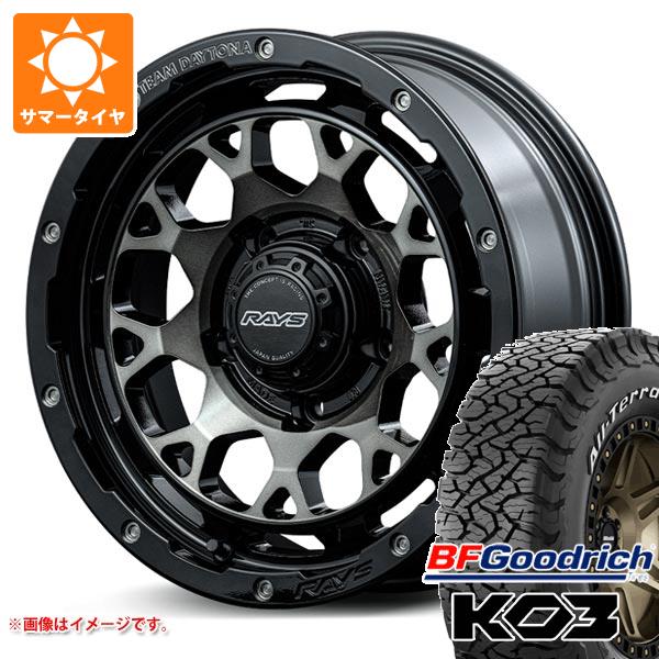 5本セット ジムニーシエラ JB74W用 サマータイヤ BFグッドリッチ オールテレーンT/A KO3 LT235/70R16 110/107S ホワイトレター レイズ デイトナ M9+ 6.0 16 : m9pbes 42577 s861007zk 5 : タイヤ1番