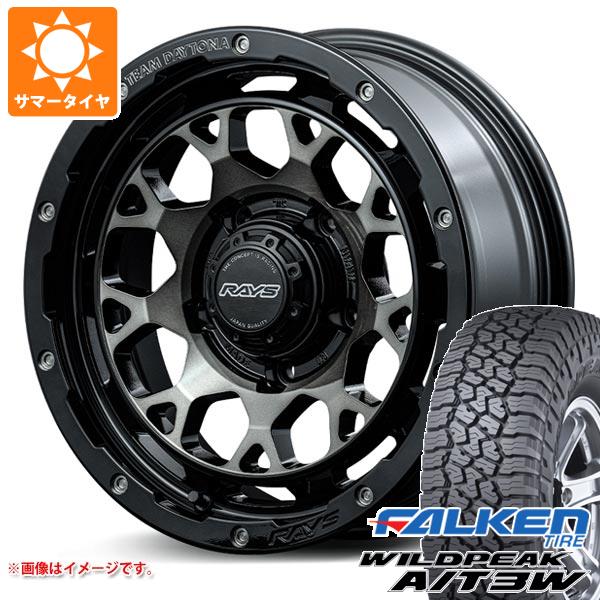 ジムニーシエラ JB74W用 サマータイヤ ファルケン ワイルドピーク A/T3W 235/70R16 109T XL レイズ デイトナ M9+ 6.0 16 :m9pbes 31878 s861007zk:タイヤ1番