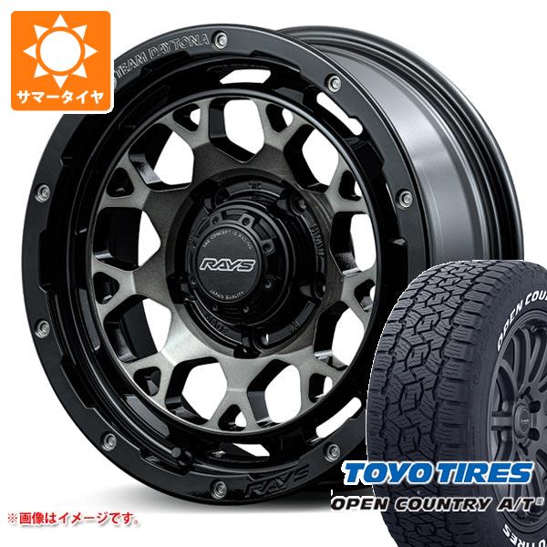 RAYS - 5本仕かける ジムニーシエラ JB74W用 炎節タイア トゥーヨー 明けひろげカントリー A/T3 215/70R16 100T 白いこと水茎の跡 レイズ デイトナ M9+ 6.0-16