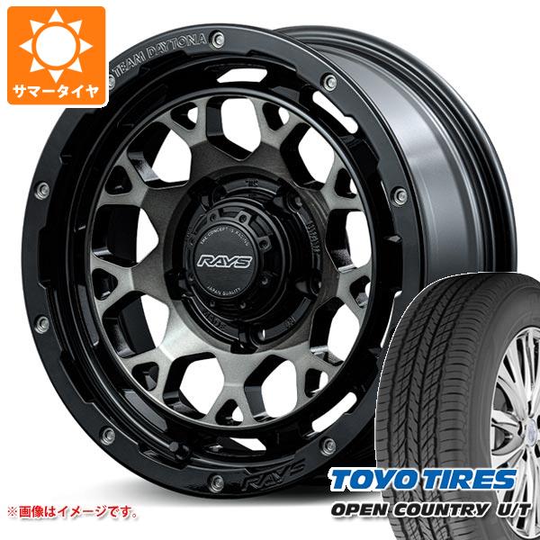 ジムニー JB64W用 サマータイヤ トーヨー オープンカントリー U/T 215/70R16 100H レイズ デイトナ M9+ 5.5 16 :m9pbej 28545 s86768zk:タイヤ1番