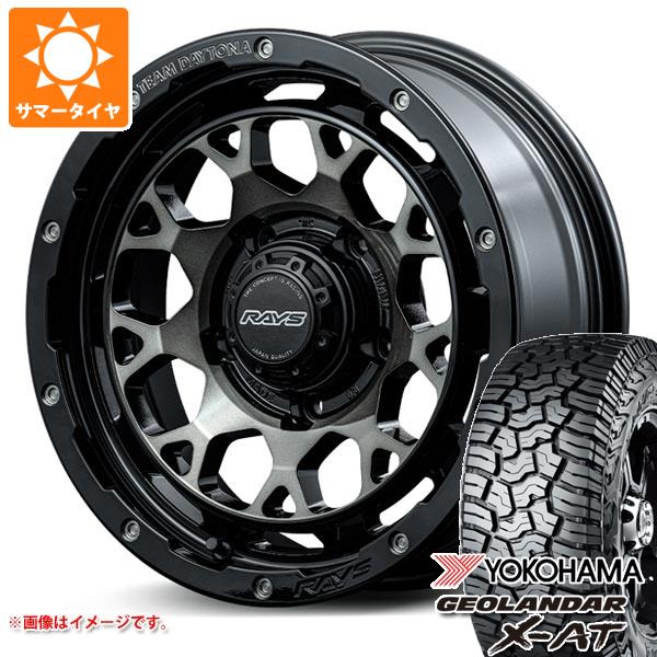 ジムニー JB64W用 2024年製 サマータイヤ ヨコハマ ジオランダー X AT G016 LT215/70R16 100/97Q ブラックレター レイズ デイトナ M9+ 5.5 16 :m9pbej 36857 s86768zk:タイヤ1番