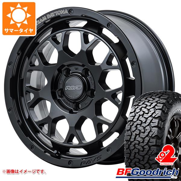 サマータイヤ 225/75R16 115/112S BFグッドリッチ オールテレーンT/A KO2 ホワイトレター レイズ デイトナ M9+ 7.0-16｜tire1ban