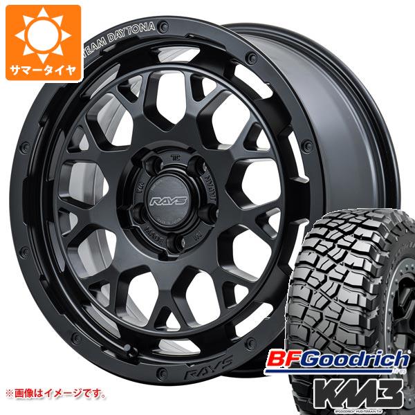 RAYS - 5本仕掛ける ジープ ラングラー JK/JL系用 朱夏タイア BF好ましい金持ち マッドテレーンT/A KM3 35x12.50R17LT 121Q レイズ デイトナ M9+ 夏タイヤ、ホイールセット-車、バイク、自転車-自動車