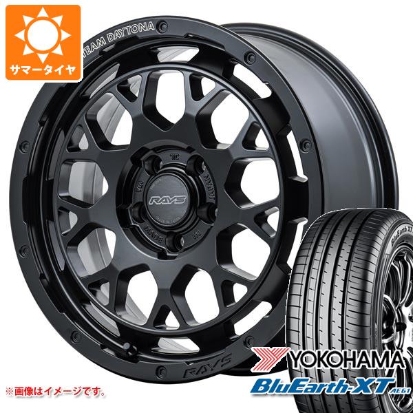 サマータイヤ 225/60R18 100H ヨコハマ ブルーアースXT AE61 レイズ デイトナ M9+ 7.5 18 :m9pbo5 34392:タイヤ1番