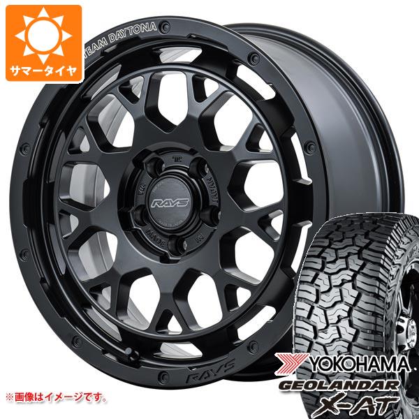 RAV4 50系用 サマータイヤ ヨコハマ ジオランダー X AT G016 LT245/70R16 118/115Q ブラックレター レイズ デイトナ M9+ 7.0 16 :m9pbo5 38806 t801012yt:タイヤ1番