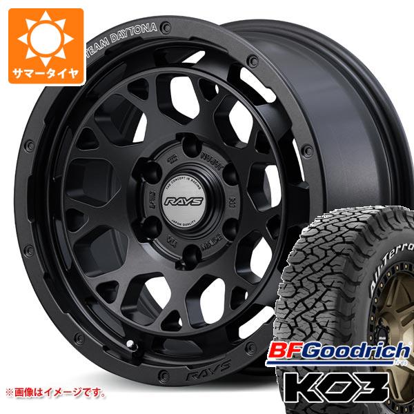 RAYS - 5本仕掛ける FJクルーザー 10系用 朱夏タイア BF好ましい金持ち オールテレーンT/A KO3 LT265/70R17 118/115S 白いこと雁の使い デイトナ M9+ 仕樣M 8.0-17 車、バイク、自転車-自動車
