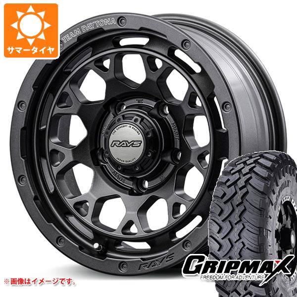 ジムニーシエラ JB74W用 サマータイヤ グリップマックス マッドレイジ M/T LT235/70R16 106Q ホワイトレター レイズ デイトナ M9+ スペックM 6.0 16 :m9pms 38106 s861007zk:タイヤ1番