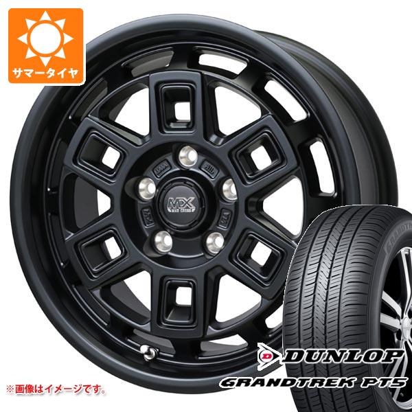 T32エクストレイル用 サマータイヤ ダンロップ グラントレック PT5 225/70R16 103H マッドクロス アイヴァー 7.0 16 :madaeb5 40266 n84974sn:タイヤ1番