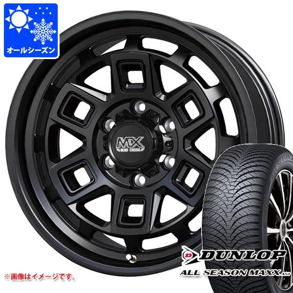 ALL SEASON MAXX - 御機嫌はやりっ児 200系用 オール時期タイア ダンロップ オール時期マックス VA1 195/80R15 107/105N マッドクロス アイヴァー 6.0-15 車、バイク、自転車-自動車-オールシーズンタイヤ、ホイールセット