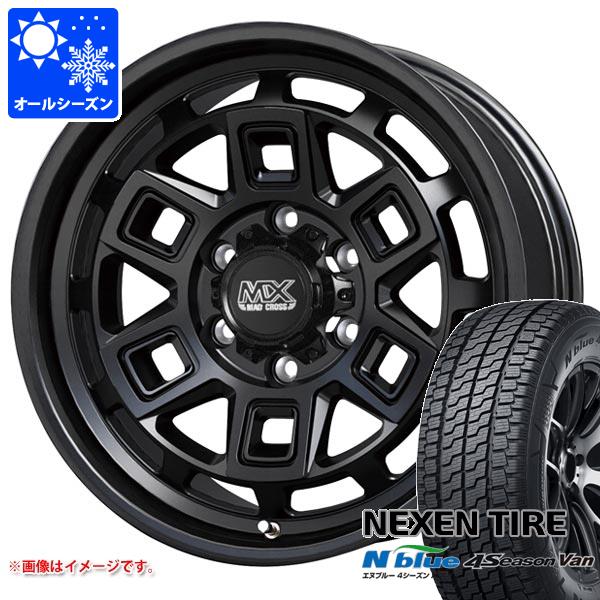 ハイエース 200系用 オールシーズンタイヤ ネクセン エヌブルー 4シーズン バン 215/65R16 109/107T マッドクロス アイヴァー 6.5-16
