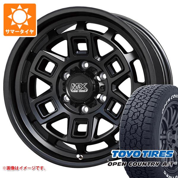 5本セット FJクルーザー 10系用 サマータイヤ トーヨー オープンカントリー A/T3 265/70R17 115T ホワイトレター マッドクロス アイヴァー 8.0 17 :madaeb6 41270 t801004yt 5:タイヤ1番