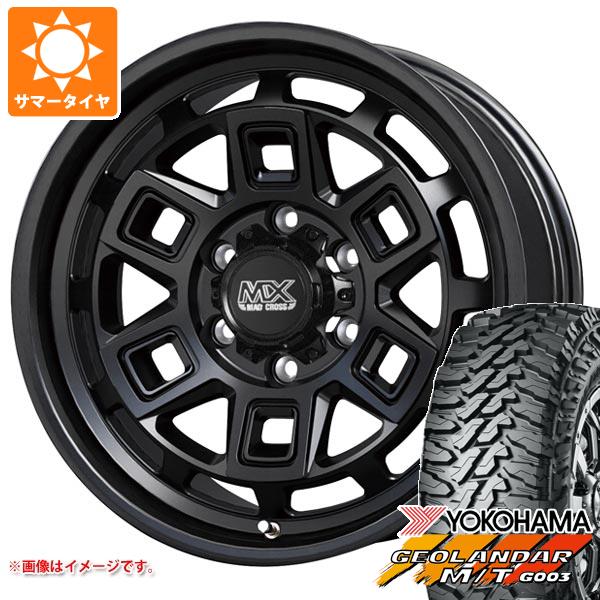 5本セット FJクルーザー 10系用 サマータイヤ ヨコハマ ジオランダー M/T G003 LT265/70R17 121/118Q マッドクロス アイヴァー 8.0 17 :madaeb6 25910 t801004yt 5:タイヤ1番