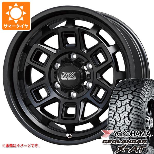 5本セット FJクルーザー 10系用 サマータイヤ ヨコハマ ジオランダー X AT G016 265/70R17 115T ブラックレター マッドクロス アイヴァー 8.0 17 :madaeb6 40858 t801004yt 5:タイヤ1番