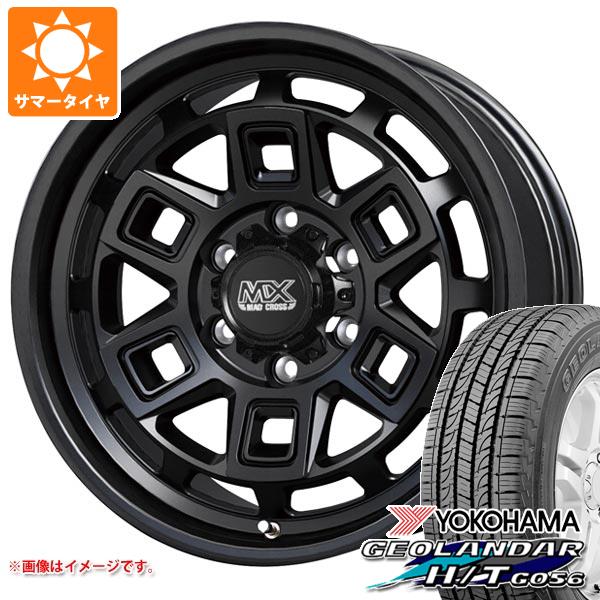 ハイエース 200系用 サマータイヤ ヨコハマ ジオランダー H/T G056 195/80R15 107/105L LT ホワイトレター マッドクロス アイヴァー 6.0 15 :madaebh 21619 t80741yt:タイヤ1番