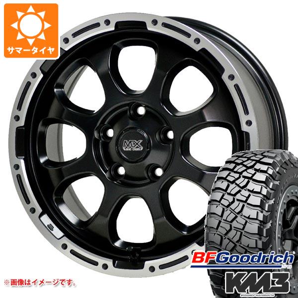 デリカD:5用 サマータイヤ BFグッドリッチ マッドテレーンT/A KM3 LT245/70R16 113/110Q マッドクロスグレイス 7.0 16 :madgrb5 30404 m83964tb:タイヤ1番