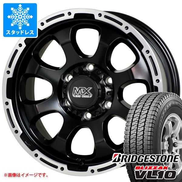 ハイエース 200系用 スタッドレス ブリヂストン ブリザック VL10 195/80R15 107/105N マッドクロスグレイス｜tire1ban