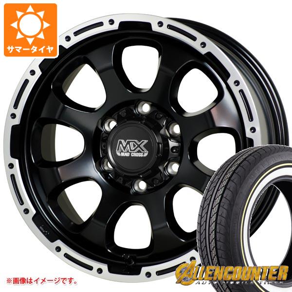 NV350キャラバン E26用 サマータイヤ オーレンカウンター クラシックオーバル 215/65R16C 109/107T ホワイトリボン マッドクロスグレイス 6.5 16 :madgrbc 38586 n84747sn:タイヤ1番