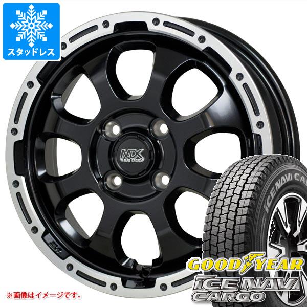 スタッドレスタイヤ グッドイヤー アイスナビカーゴ 145/80R12 80/78N (145R12 6PR相当) マッドクロスグレイス 4.0-12