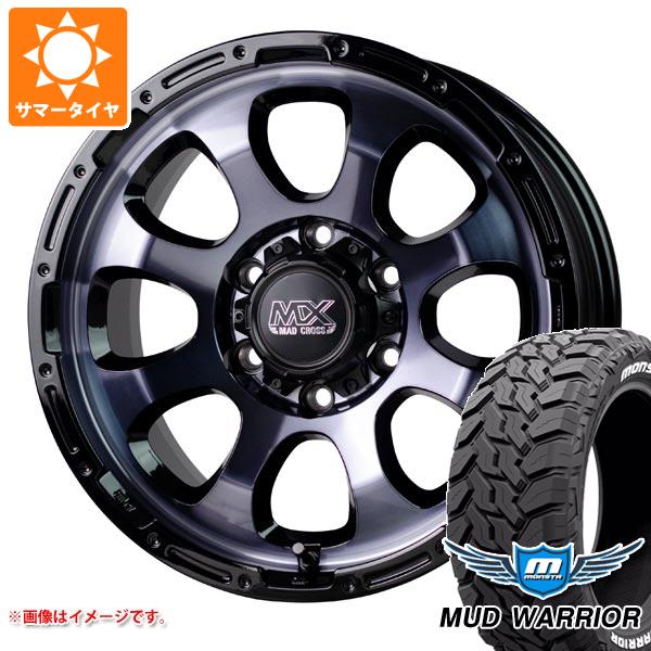 5本セット FJクルーザー 10系用 サマータイヤ モンスタ マッドウォーリアー LT265/70R17 121/118Q ホワイトレター マッドクロスグレイス 8.0 17 :madgrbk6 34779 t801004yt 5:タイヤ1番